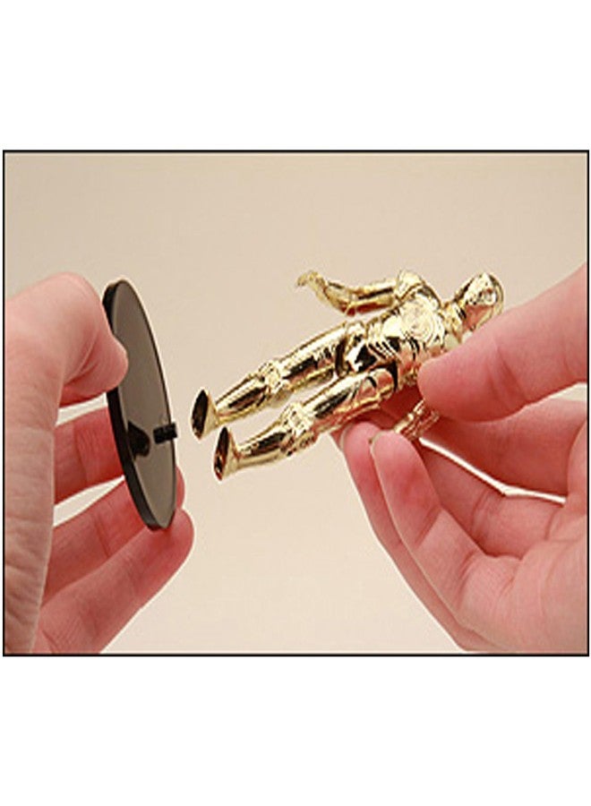 بروتيك حاملات مجسمات الحركة السوداء Protech AFS-2، مناسبة لمجسمات حرب النجوم القديمة (1977-1985)، بطول 3.75 بوصة، وعرض 2 بوصة، وقطر وتد 1/8 بوصة، عبوة من 100 قطعة - Image 2